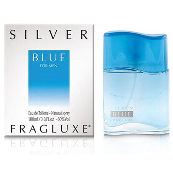 Fragluxe Men's Silver Blue EDT Spray 3.4 oz Fragrances (Wholesale) - Luxurious Fragrance Available Online in Hong Kong & China