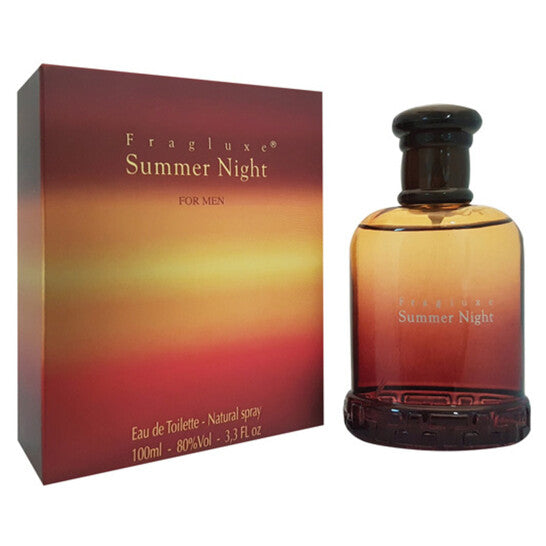 Fragluxe Men's Summer Night EDT Spray 3.4 oz - Luxurious Fragrance Available Online in Hong Kong & China