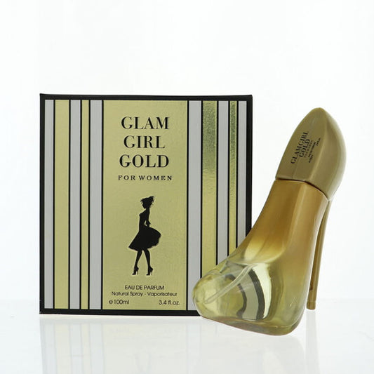 Fragrance Couture Ladies Glam Girl Gold EDP Spray 3.4 oz Fragrances - Luxurious Fragrance Available Online in Hong Kong & China