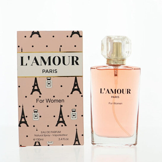 Fragrance Couture Ladies L'Amour Paris EDP Spray 3.4 oz Fragrances (Wholesale) - Luxurious Fragrance Available Online in Hong Kong & China