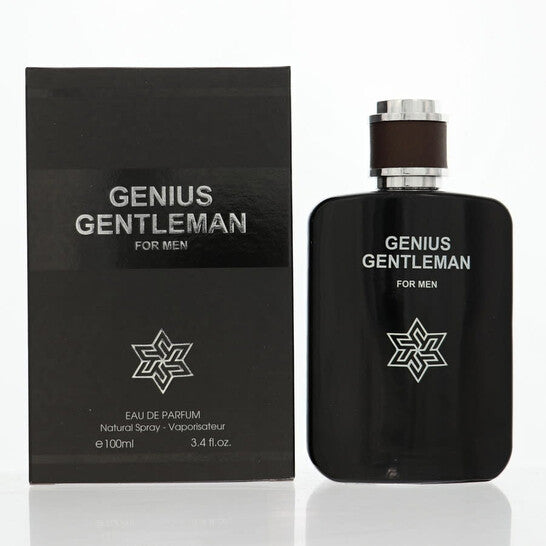 Fragrance Couture Men's Genius Gentleman EDP Spray 3.4 oz Fragrances (Wholesale) - Luxurious Fragrance Available Online in Hong Kong & China