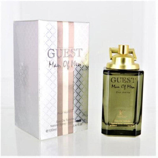 Fragrance Couture Men's Guest Man Of Men EDT Spray 3.4 oz Fragrances (Wholesale) - Luxurious Fragrance Available Online in Hong Kong & China