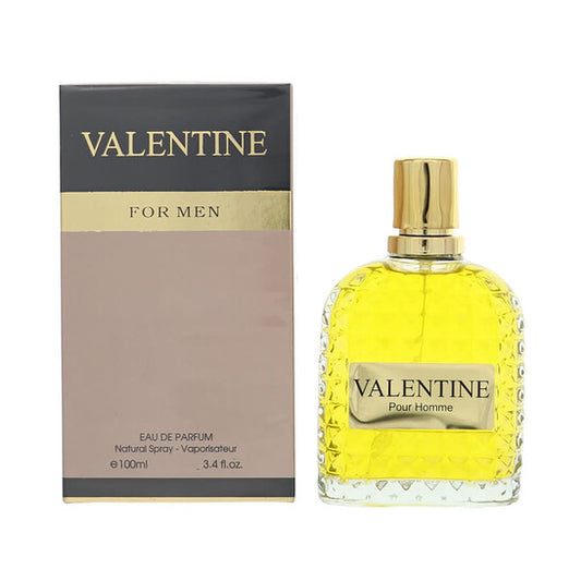 Fragrance Couture Men's Valentine Pour Homme EDT Spray 3.4 oz Fragrances - Luxurious Fragrance Available Online in Hong Kong & China