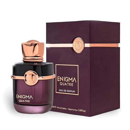 Fragrance World Ladies Enigma Quatre EDP Spray 3.4 oz Fragrances - Luxurious Fragrance Available Online in Hong Kong & China