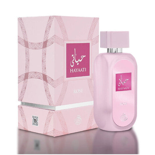 Fragrance World Ladies Hayaati Rose EDP Spray 3.4 oz Fragrances (Wholesale) - Luxurious Fragrance Available Online in Hong Kong & China