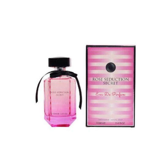 Fragrance World Ladies Rose Seduction Secret EDP Spray 3.38 oz Fragrances (Wholesale) - Luxurious Fragrance Available Online in Hong Kong & China