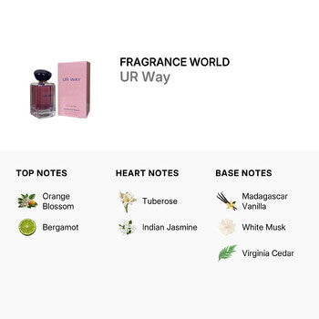 Fragrance World Ladies UR Way EDP Spray 3.4 oz Fragrances (Wholesale) - Luxurious Fragrance Available Online in Hong Kong & China