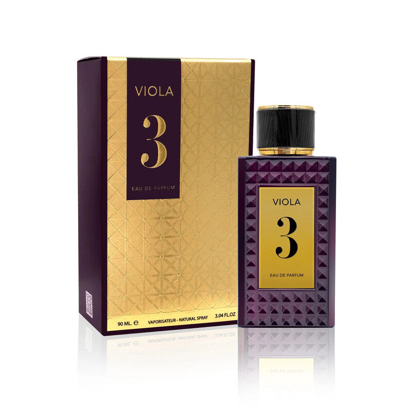 Fragrance World Ladies Viola 3 EDP Spray 3.4 oz Fragrances - Luxurious Fragrance Available Online in Hong Kong & China