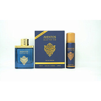 Fragrance World Men's Aventos Blue Gift Set Fragrances (Wholesale) - Luxurious Fragrance Available Online in Hong Kong & China