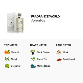 Fragrance World Men's Aventos EDP Spray 3.38 oz Fragrances (Wholesale) - Luxurious Fragrance Available Online in Hong Kong & China
