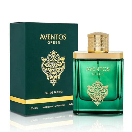 Fragrance World Men's Aventos Green EDP Spray 3.38 oz Fragrances (Wholesale) - Luxurious Fragrance Available Online in Hong Kong & China