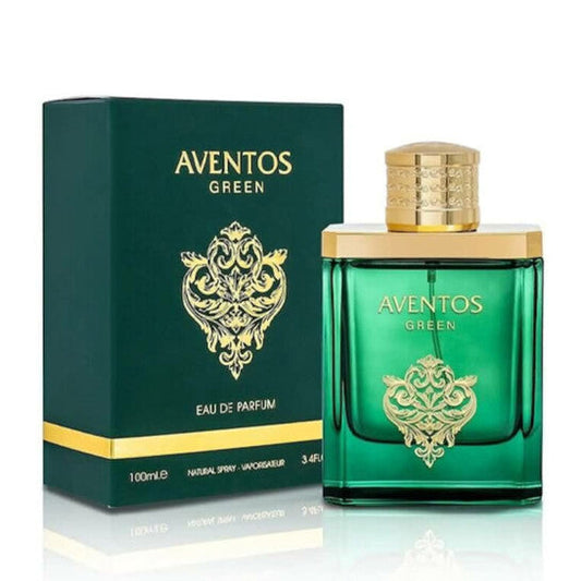 Fragrance World Men's Aventos Green EDP Spray 3.38 oz Fragrances (Wholesale) - Luxurious Fragrance Available Online in Hong Kong & China