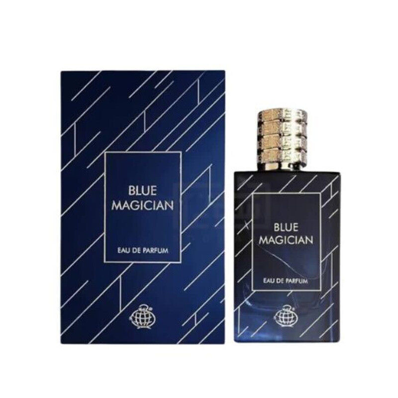 Fragrance World Men's Blue Magician EDP Spray 3.4 oz Fragrances - Luxurious Fragrance Available Online in Hong Kong & China