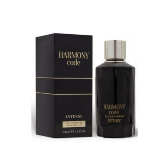 Fragrance World Men's Harmony Code Intense EDP Spray 3.38 oz Fragrances - Luxurious Fragrance Available Online in Hong Kong & China