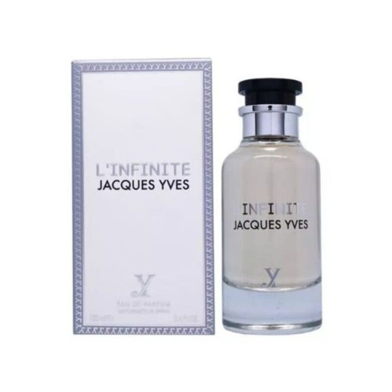 Fragrance World Men's Jacques Yves L'Infinite EDP Spray 3.4 oz Fragrances - Luxurious Fragrance Available Online in Hong Kong & China