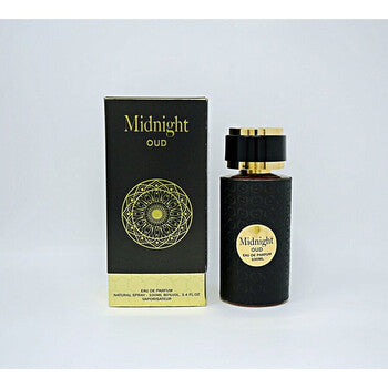 Fragrance World Men's Midnight Oud EDP Spray 3.4 oz - Luxurious Fragrance Available Online in Hong Kong & China