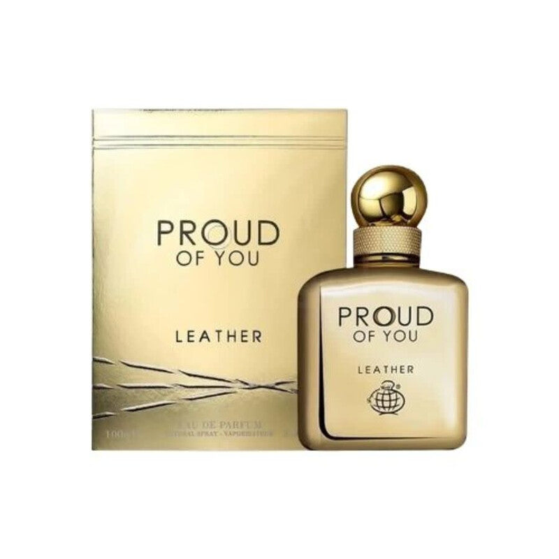 Fragrance World Men's Proud Of You Leather EDP Spray 3.4 oz Fragrances - Luxurious Fragrance Available Online in Hong Kong & China
