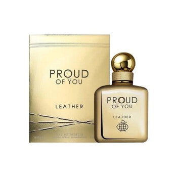Fragrance World Men's Proud Of You Leather EDP Spray 3.4 oz Fragrances (Wholesale) - Luxurious Fragrance Available Online in Hong Kong & China