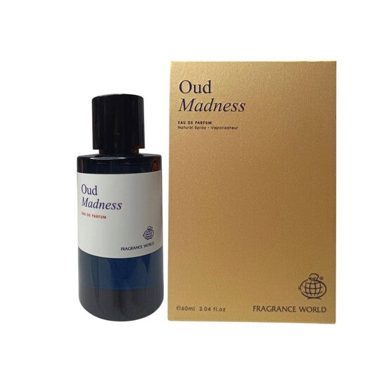 Fragrance World Oud Madness EDP Spray 2.0 oz (Wholesale) - Luxurious Fragrance Available Online in Hong Kong & China
