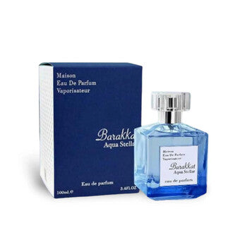 Fragrance World Unisex Barakkat Aqua Stellar EDP Spray 3.38 oz - Luxurious Fragrance Available Online in Hong Kong & China