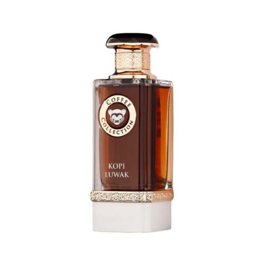 Fragrance World Unisex Coffee Collection Kopi Luwak EDP Spray 3.38 oz (Tester) Fragrances - Luxurious Fragrance Available Online in Hong Kong & China