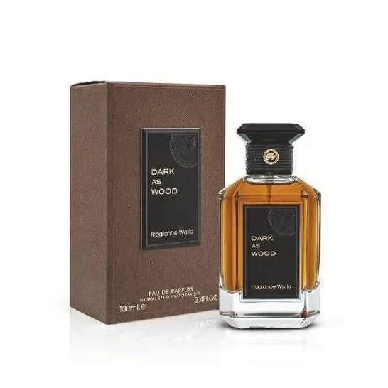 Fragrance World Unisex Dark As Wood EDP Spray 3.4 oz Fragrances - Luxurious Fragrance Available Online in Hong Kong & China