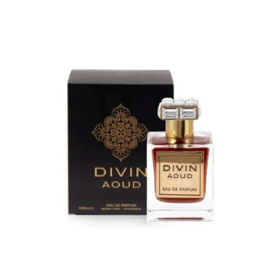 Fragrance World Unisex Divin Aoud EDP Spray 3.4 oz Fragrances (Wholesale) - Luxurious Fragrance Available Online in Hong Kong & China
