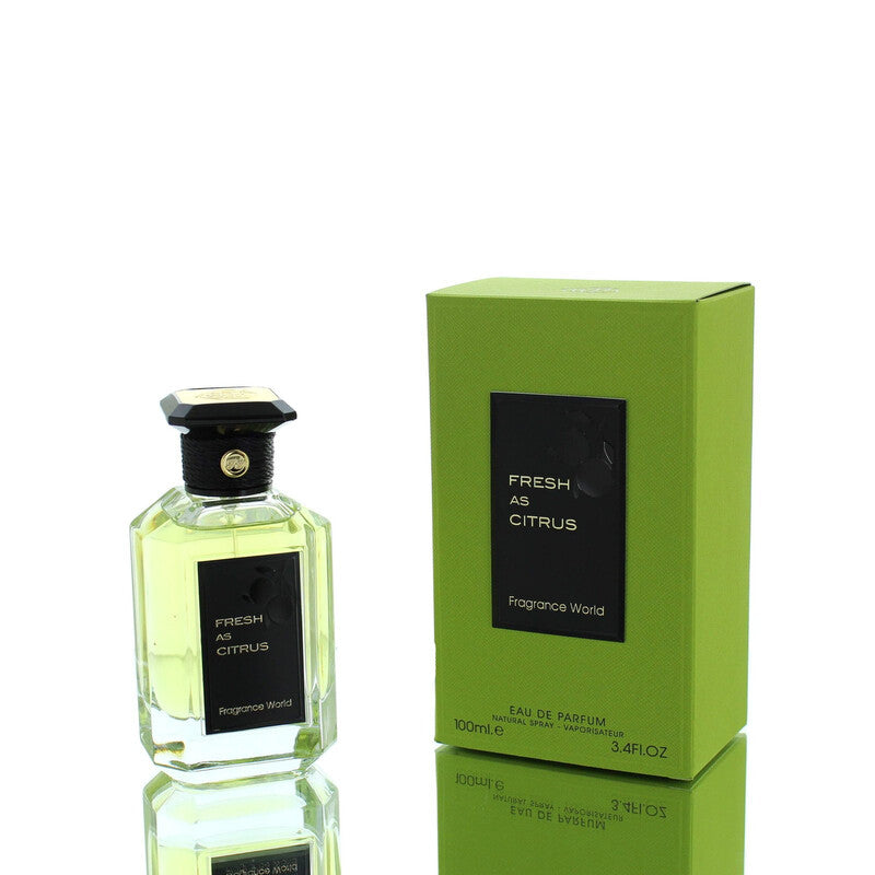 Fragrance World Unisex Fresh As Citrus EDP Spray 3.4 oz Fragrances - Luxurious Fragrance Available Online in Hong Kong & China