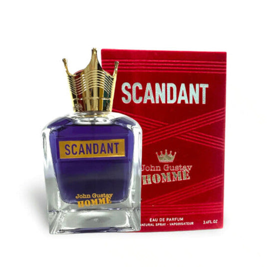 Fragrance World Unisex John Gustav Homme Scandant EDP Spray 3.38 oz Fragrances (Wholesale) - Luxurious Fragrance Available Online in Hong Kong & China