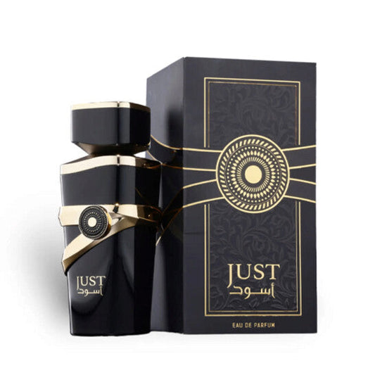 Fragrance World Unisex Just Aswad EDP Spray 3.38 oz Fragrances (Wholesale) - Luxurious Fragrance Available Online in Hong Kong & China