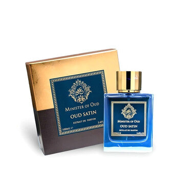 Fragrance World Unisex Minister Of Oud Oud Satin Extrait de Parfum Spray 3.4 oz - Luxurious Fragrance Available Online in Hong Kong & China