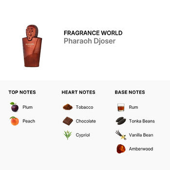 Fragrance World Unisex Pharaoh Djoser EDP Spray 2.71 oz (Tester) Fragrances  (Wholesale) - Luxurious Fragrance Available Online in Hong Kong & China