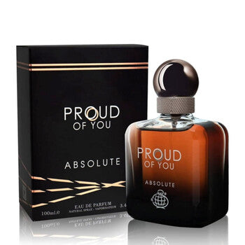 Fragrance World Unisex Proud Of You Absolute EDP Spray 3.38 oz - Luxurious Fragrance Available Online in Hong Kong & China