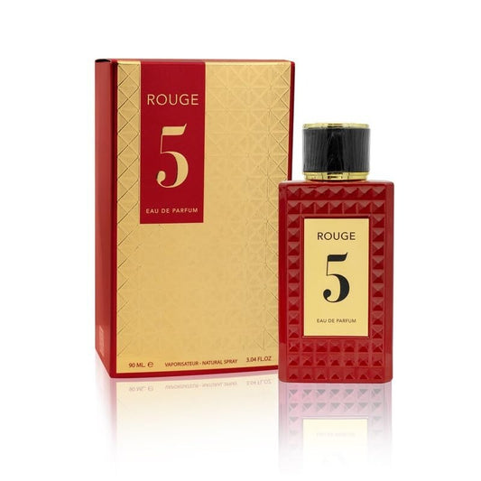 Fragrance World Unisex Rouge 5 EDP Spray 3.0 oz Fragrances (Wholesale) - Luxurious Fragrance Available Online in Hong Kong & China