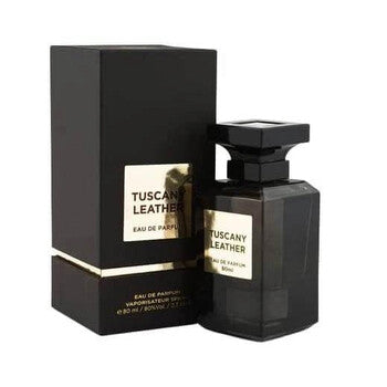 Fragrance World Unisex Tuscany Leather EDP Spray 2.71 oz - Luxurious Fragrance Available Online in Hong Kong & China