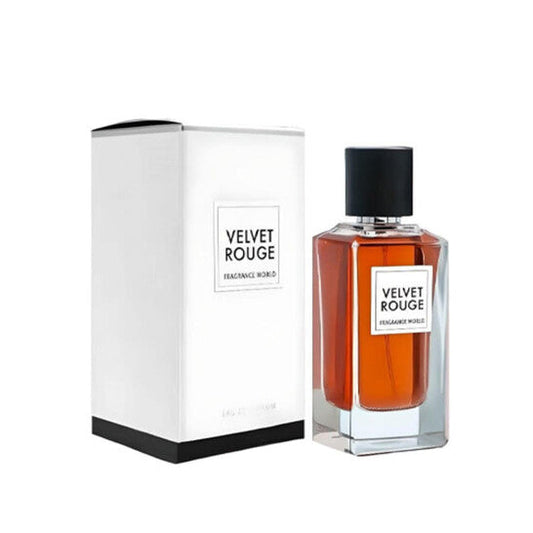 Fragrance World Unisex Velvet Rouge EDP Spray 3.38 oz Fragrances (Wholesale) - Luxurious Fragrance Available Online in Hong Kong & China