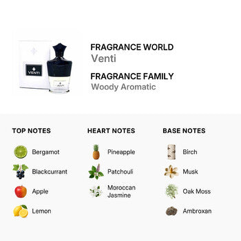Fragrance World Unisex Venti EDP Spray 3.4 oz Fragrances (Wholesale) - Luxurious Fragrance Available Online in Hong Kong & China