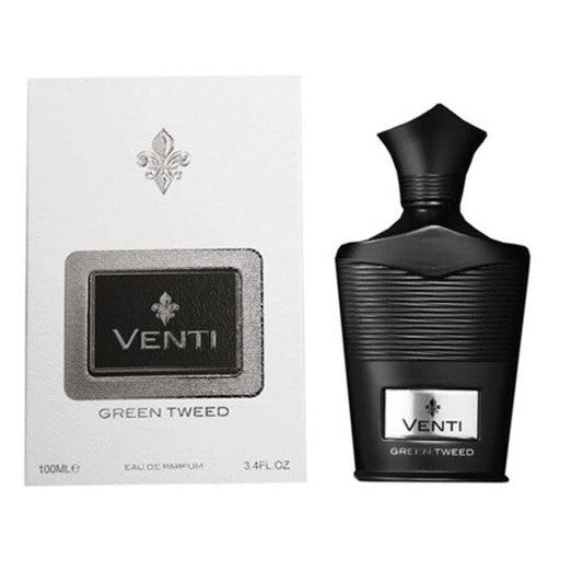 Fragrance World Men's Venti Green Tweed EDP Spray 3.4 oz Fragrances (Wholesale) - Luxurious Fragrance Available Online in Hong Kong & China
