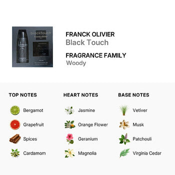 Franck Olivier Men's Black Touch Gift Set (Wholesale) - Luxurious Fragrance Available Online in Hong Kong & China