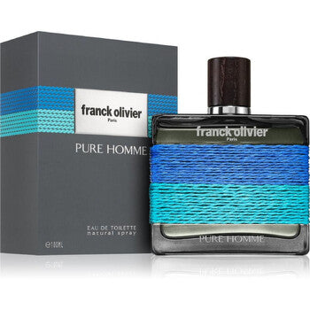 Franck Olivier Men's Pure Homme EDT Spray 3.4 oz - Luxurious Fragrance Available Online in Hong Kong & China