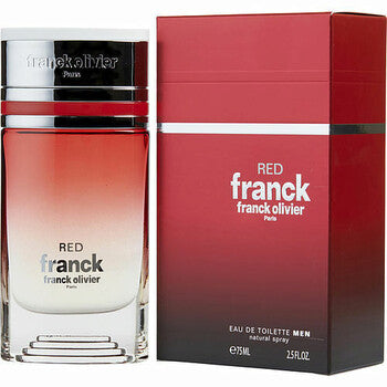 Franck Olivier Men's Red Franck Men EDT Spray 2.5 oz - Luxurious Fragrance Available Online in Hong Kong & China