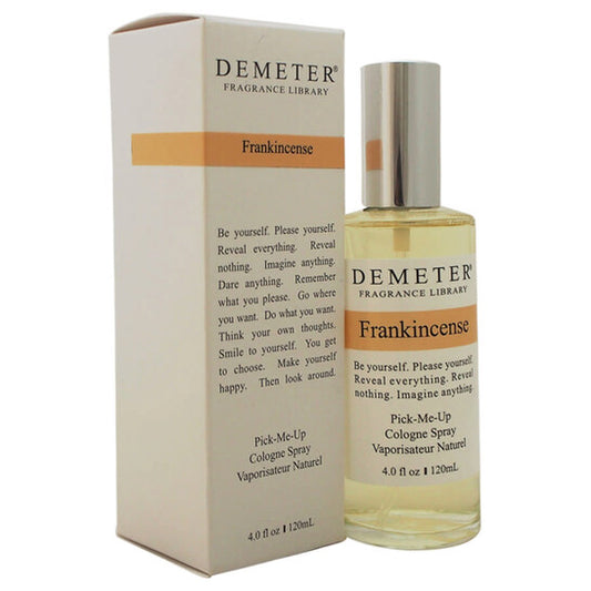 Demeter Frankincense by Demeter for Unisex - 4 oz Cologne Spray - Luxurious Fragrance Available Online in Hong Kong & China