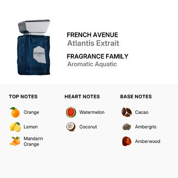 French Avenue Unisex Atlantis Extrait EDP Spray 3.4 oz Fragrances (Wholesale) - Luxurious Fragrance Available Online in Hong Kong & China