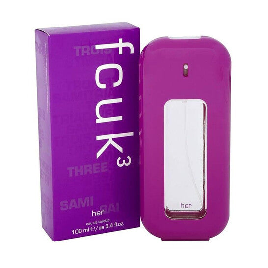 French Connection Ladies Fcuk 3 EDT Spray 3.4 oz Fragrances  (Wholesale) - Luxurious Fragrance Available Online in Hong Kong & China