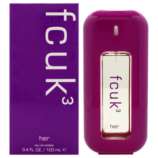 French Connection Ladies Fcuk 3 EDT Spray 3.4 oz Fragrances - Luxurious Fragrance Available Online in Hong Kong & China