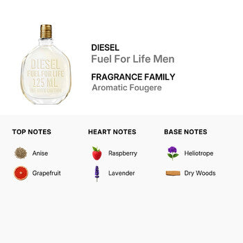 Diesel Fuel For Life / Diesel EDT Spray 4.2 oz (m) - Luxurious Fragrance Available Online in Hong Kong & China