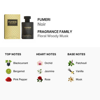 Fumeri Ladies Noir EDP Spray 3.3 oz - Luxurious Fragrance Available Online in Hong Kong & China