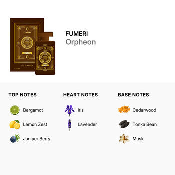 Fumeri Unisex Orpheon EDP Spray 3.4 oz - Luxurious Fragrance Available Online in Hong Kong & China