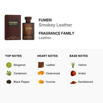 Fumeri Unisex Smokey Leather EDP Spray 3.3 oz - Luxurious Fragrance Available Online in Hong Kong & China