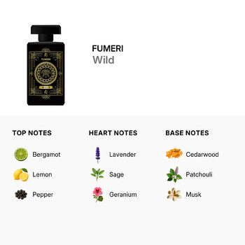Fumeri Unisex Wild EDP Spray 3.4 oz - Luxurious Fragrance Available Online in Hong Kong & China